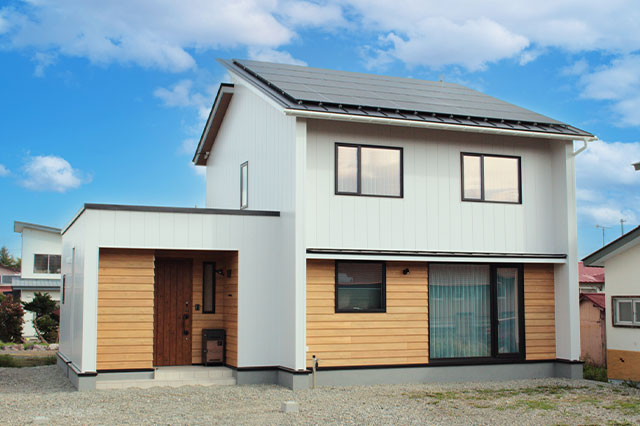 ホーム創建の施工事例外観